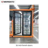 Warren 36 inch French Doors Interior With Black Glass Double Doors Interior